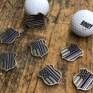 Thin Blue Line Ball Marker