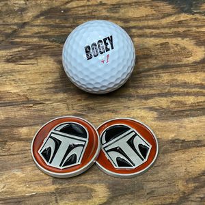 Bounty Hunter Helmet Ball Marker