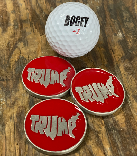 Trump USA Ball Marker